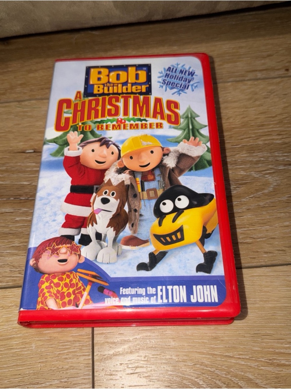 BOB THE BUILDER A Christmas To Remember VHS VIDEO 2003 Elton John